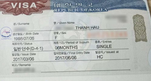 韩国居留签证