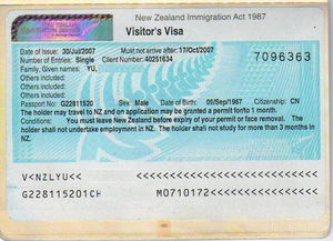 新西兰旅游签证续签流程