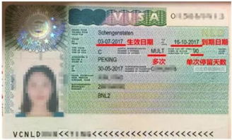 申根签证旅游签有效期