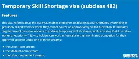 澳洲482签证申请条件代办