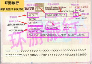 俄罗斯旅游签证邀请函模板怎么写